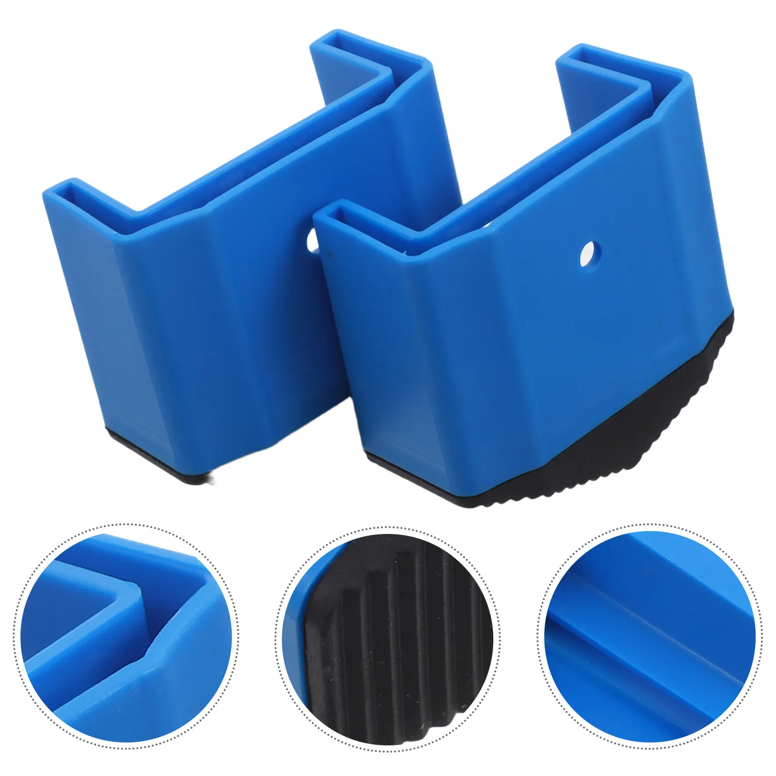 

2Pcs Ladder Feet Covers 52Mm Diameter Anti-Slip Rubber Pads for Step Ladders Folding Ladder Foot Protectors Replacement Non-Skid