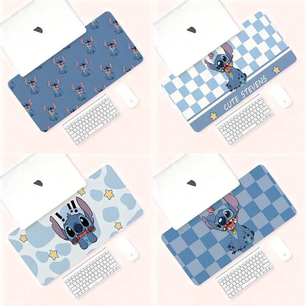 

CartoonS-Stitchs Mouse Pad Computer Mat Deskpad Laptop Keyboard Mat Office Large Landscape Mousepad