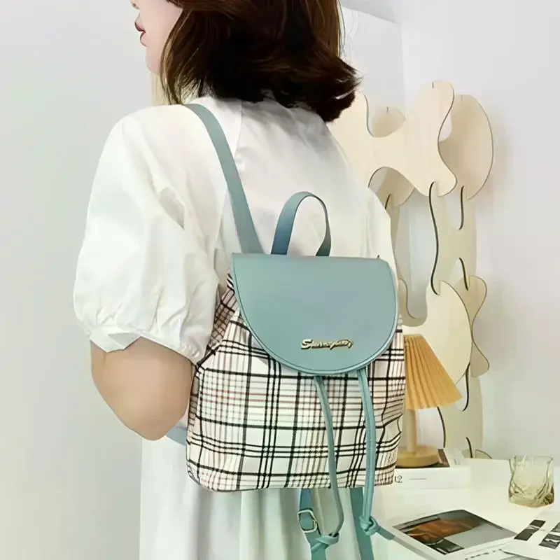 

Школьный рюкзак в корейском стиле для женщин, легкая повседневная сумка через плечо, идеально подходит для студенток и подростков