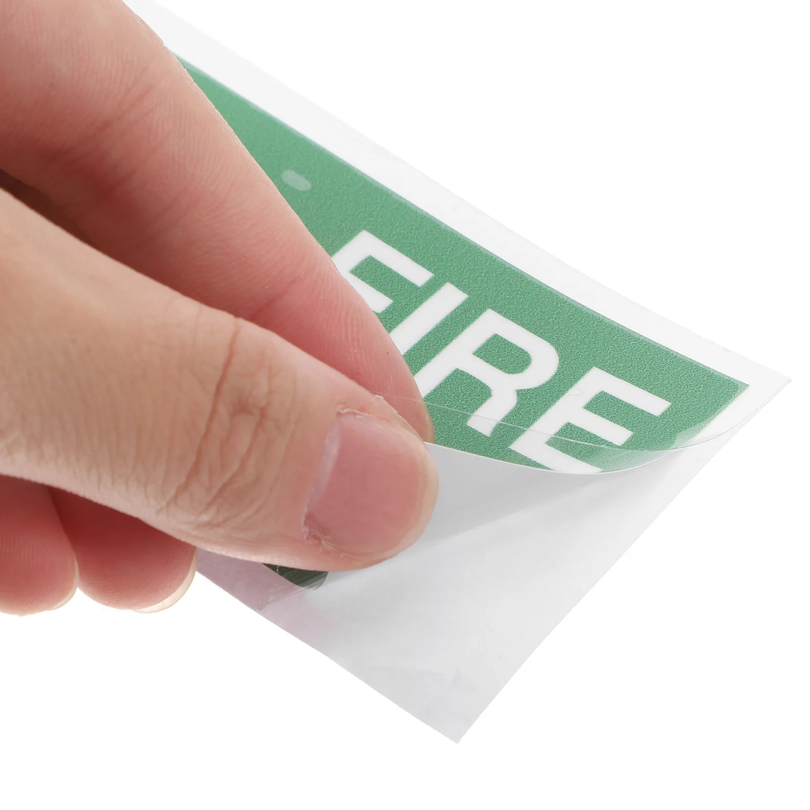 2 Sheets Fire Exit Sign Sticker Durable Safety Exit Stickers For Doors Stairs Corridors Escape Route Warning Decals Traffic