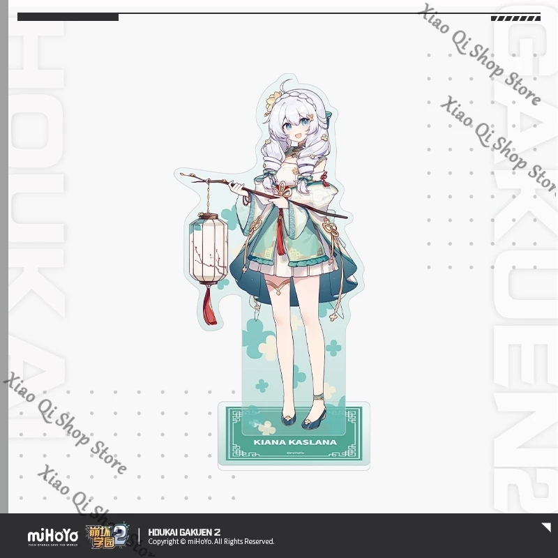 Houkai Gakuen 2 Flower Language Heart Series acrylic standing sign Fu Hua Kiana official Genuine Collector's Edition gift