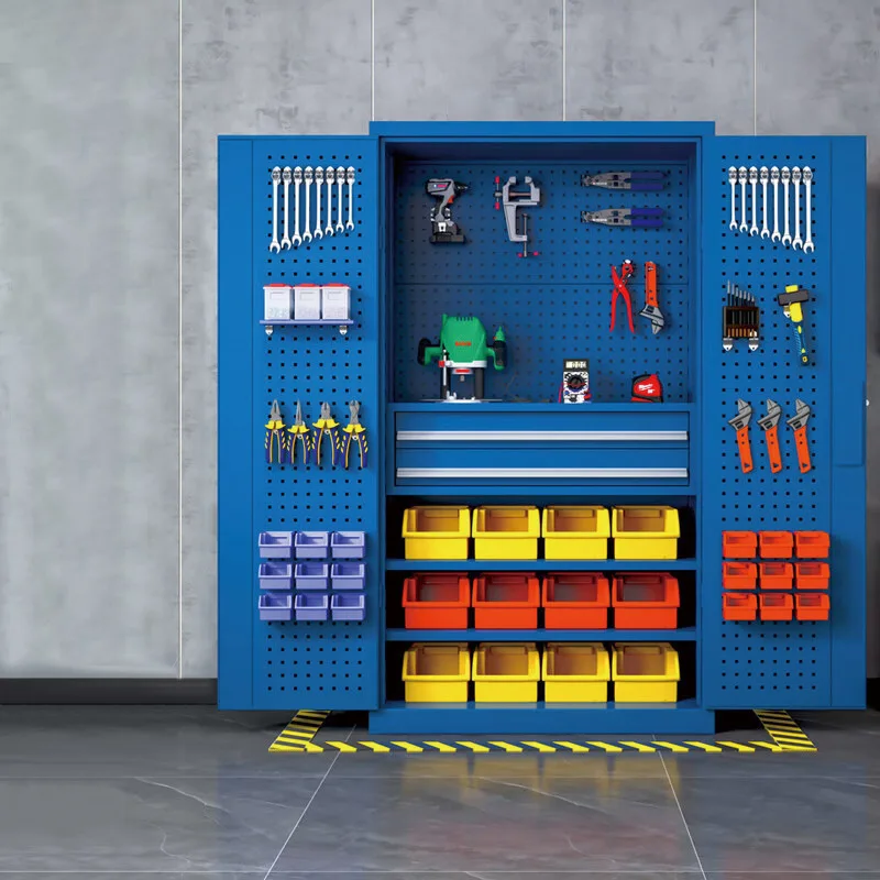 

Материал Французский шкаф для инструментов Функциональный дизайн Мастерская Свежий шкаф для инструментов Светлая роскошная упаковка инструментов Werkzeugschrank XYGJG