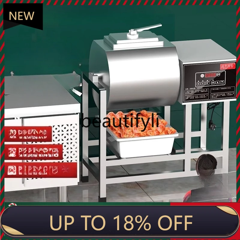 

Z189 Commercial Meat Marinating Machine Vacuum Mixer Tumble Roaster Chicken Meat Mixer Coating Machine Burger Machine