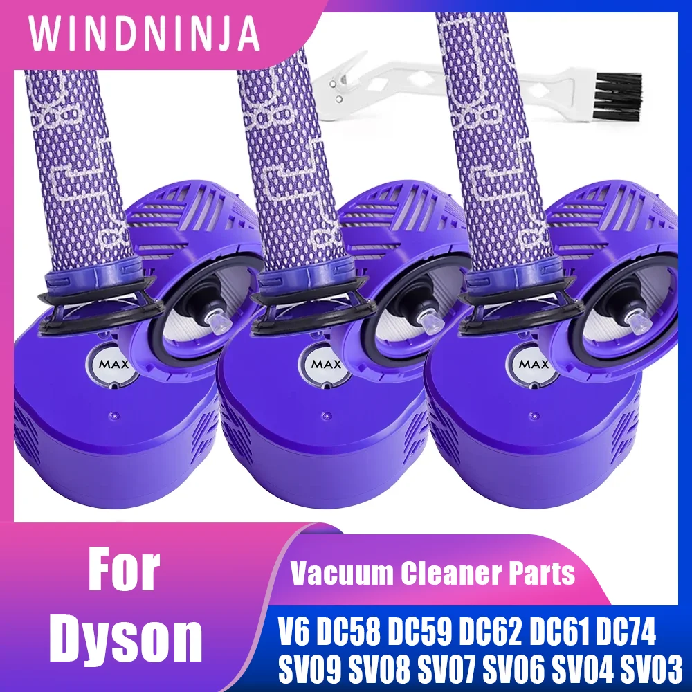 Пост-фильтры Hepa, аксессуары для Dyson V6 DC58 DC59 DC62 DC72 DC74 SV09 SV08 SV07 SV06 SV04 SV03 Запасная часть для пылесоса