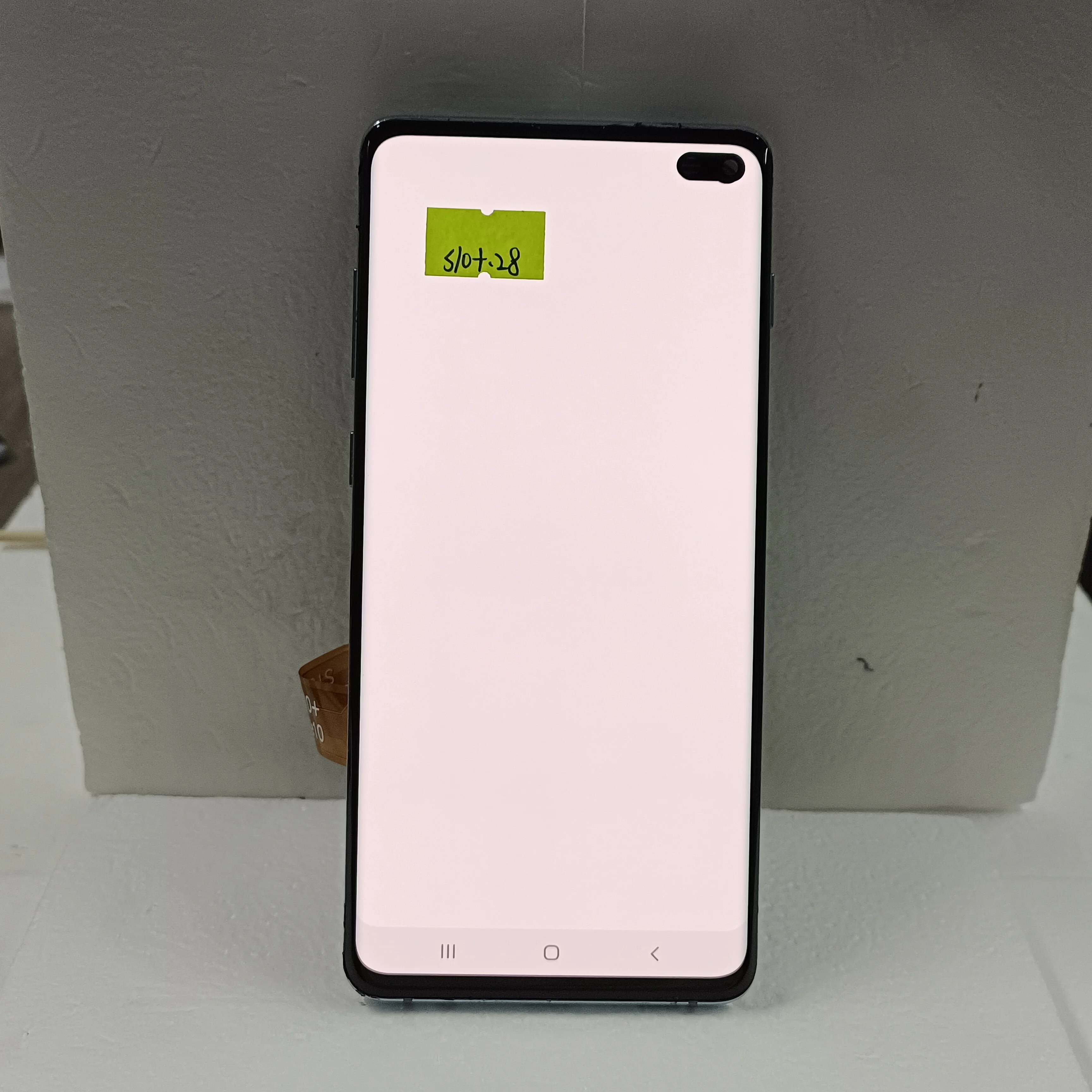 

6.4''Super AMOLED With Defects Dot Burn LCD For Samsung Galaxy S10 Plus S10+ SM-G975F/DS G975 LCD Display Touch Screen Digitizer