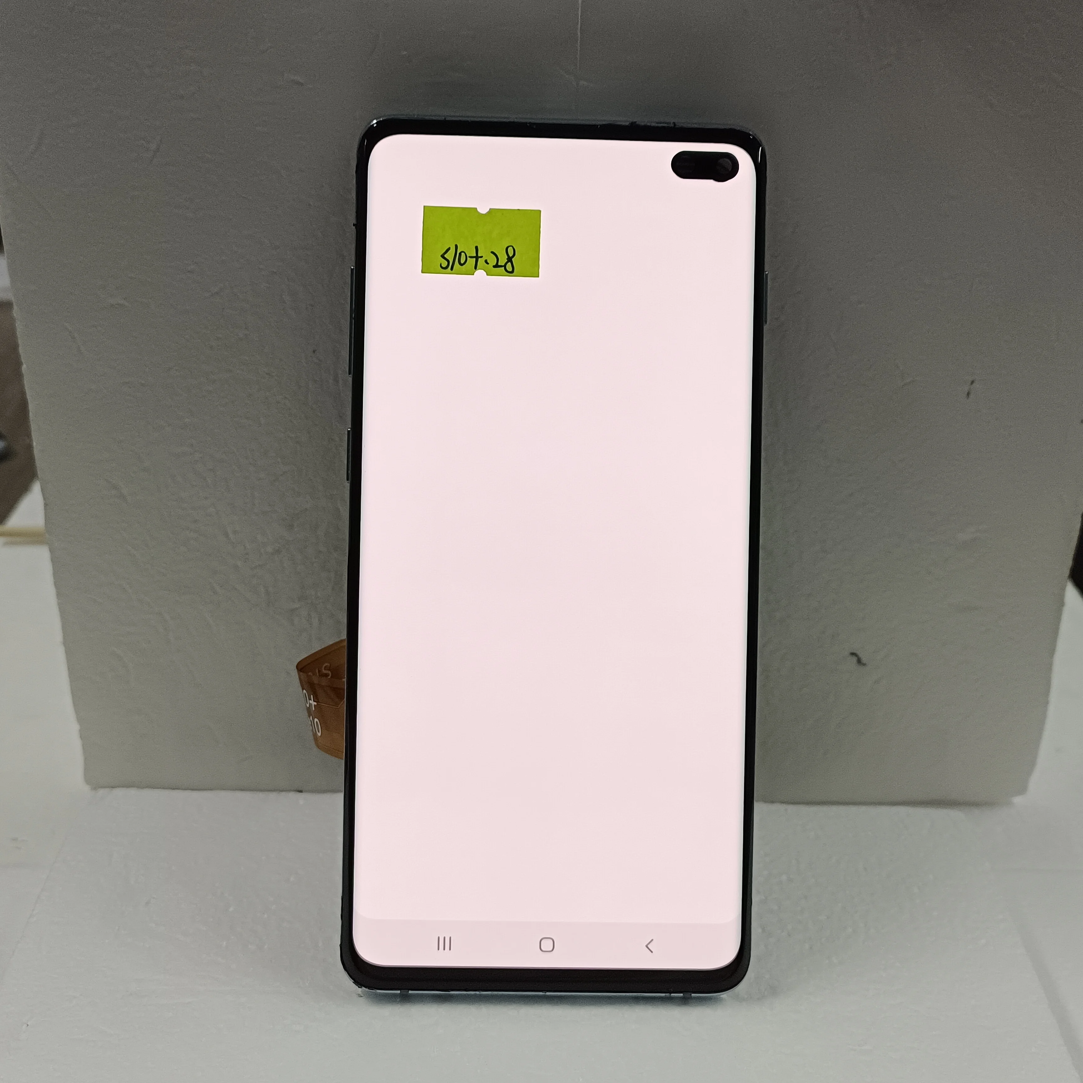 6.4''Super AMOLED With Defects Dot Burn LCD For Samsung Galaxy S10 Plus S10+ SM-G975F/DS G975 LCD Display Touch Screen Digitizer