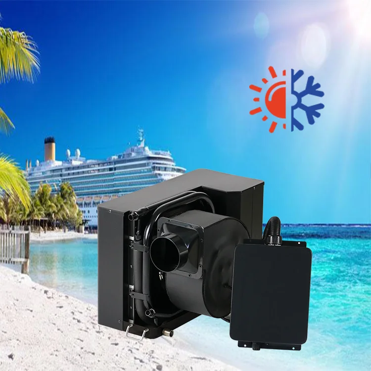SumAir High Efficiency Combo Cooling Heating Smart Control Mini Self Contained Marine Air Conditioner for Boat