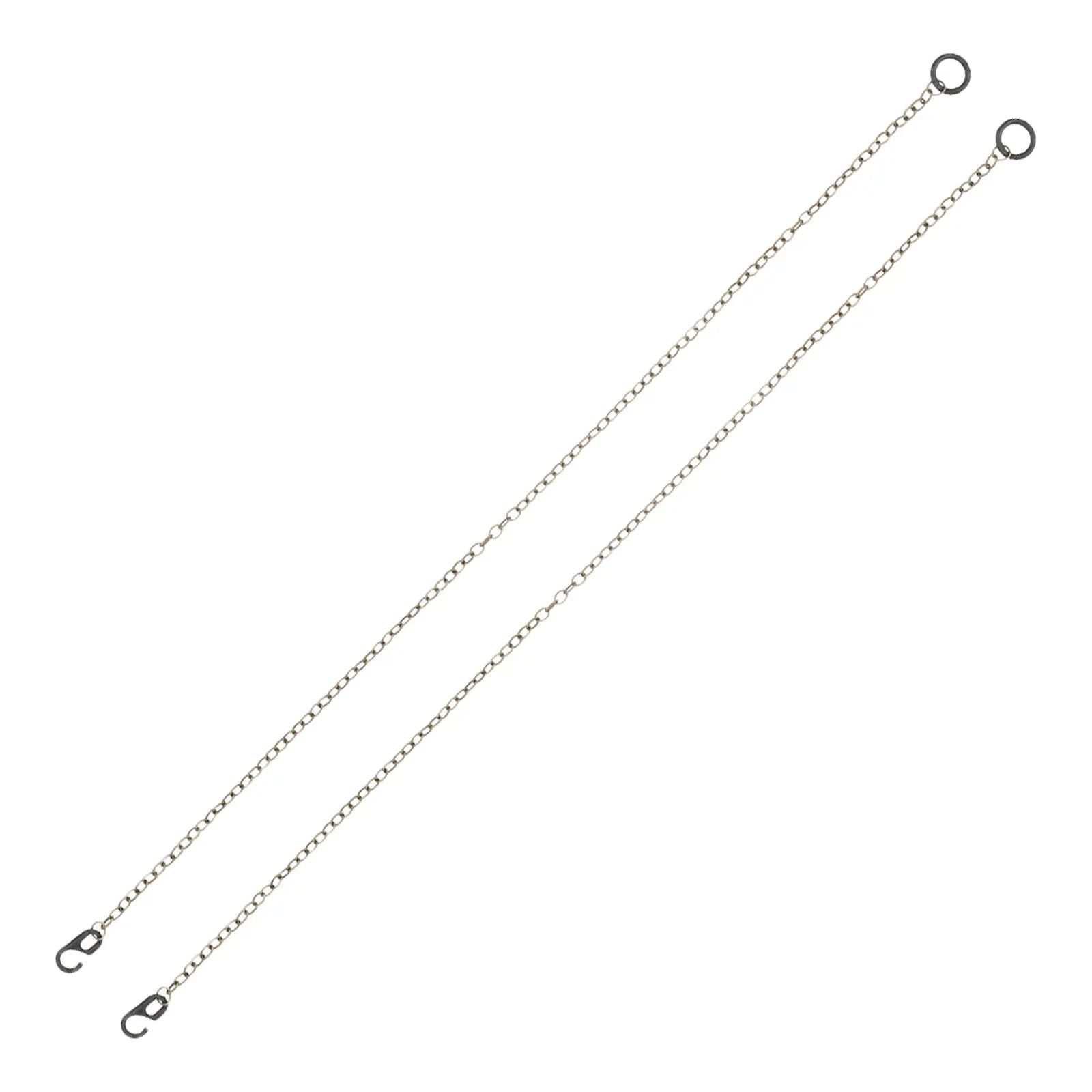 2Pcs Cuckoo Clock Chain Metal Repair Replacement Stable Mechanical Movement Parts for Weight Driven Floor Clock Accessories