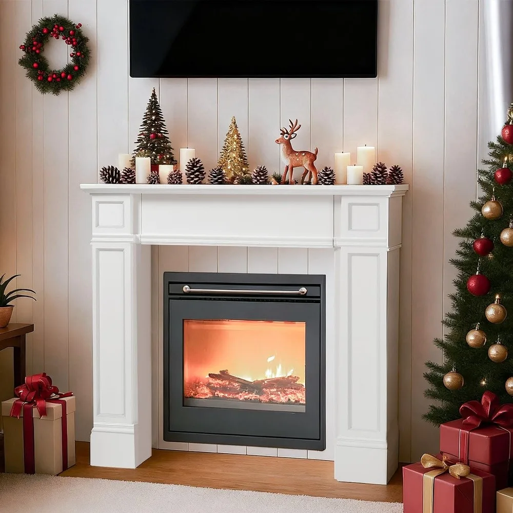 Modern Fireplace Mantel 43.3
