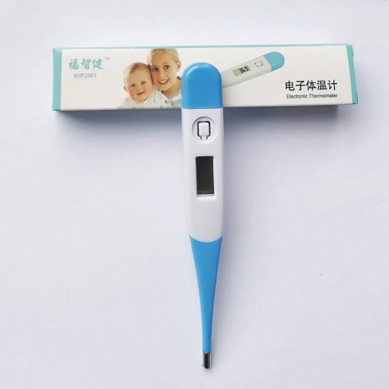 Soft Head Digital Thermometer for Baby Children and Adult Accurate Oral and Armpit Reading Fever Alert Family Healthy Care