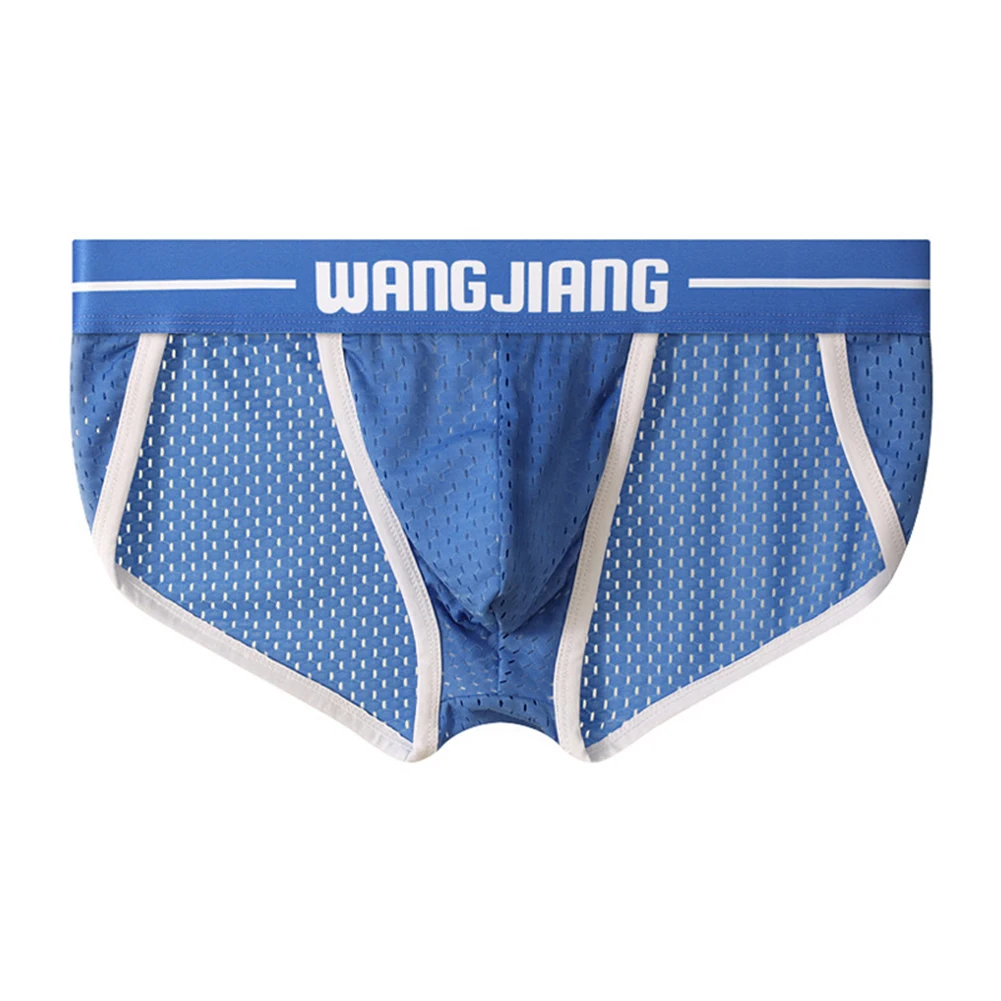 2XL Breathable Low Rise Pouch Underpants Comfortable Boxers Low Rise Waist Design Regular Clothing Length Solid Color Pattern