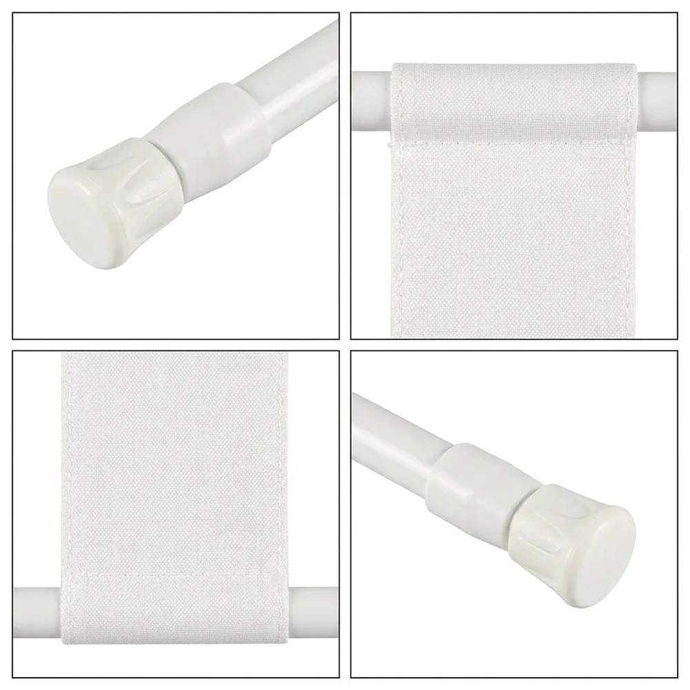 4pcs 40-70cm White Adjustable For RV For Refrigerator Bar Double for row For Caravans Closet Organizers Cabinet Dividers