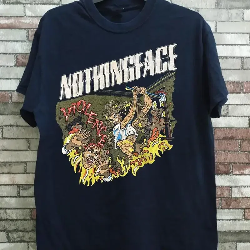 Nothingface Violence Album Tour Black Cotton T Shirt Full Size S 5XL