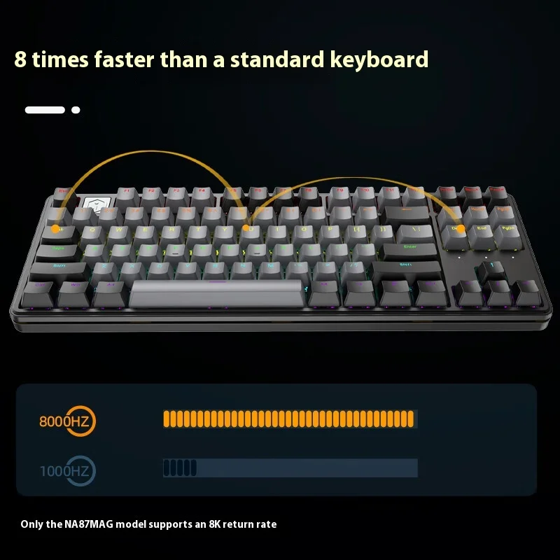 Aistone ND63 NA87PRO メカニカルキーボードホットスワップバルブラップトップゲーミングキーボード家電およびアクセサリー用