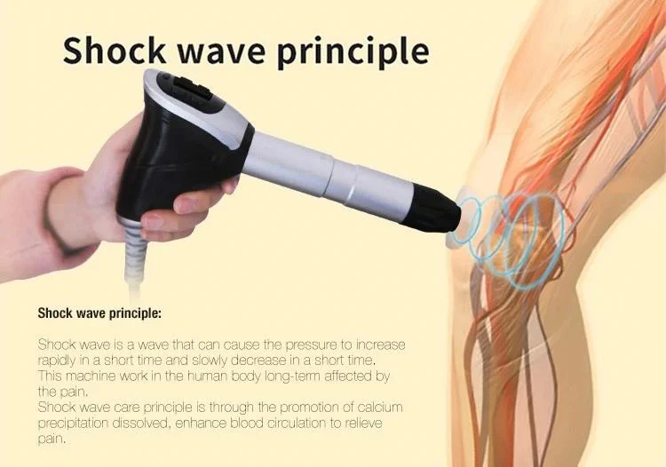 yyhc 2022 Physiotherapy Ultrasound Shockwave Physical Therapy Machine / Therapeutic  device