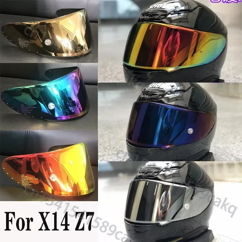 

Helmet Visor Lens For Shoei X14 X-spirit 3 Rf1200 Cwr-1 X-fourteen Z7 Nxr Ryd Accessories