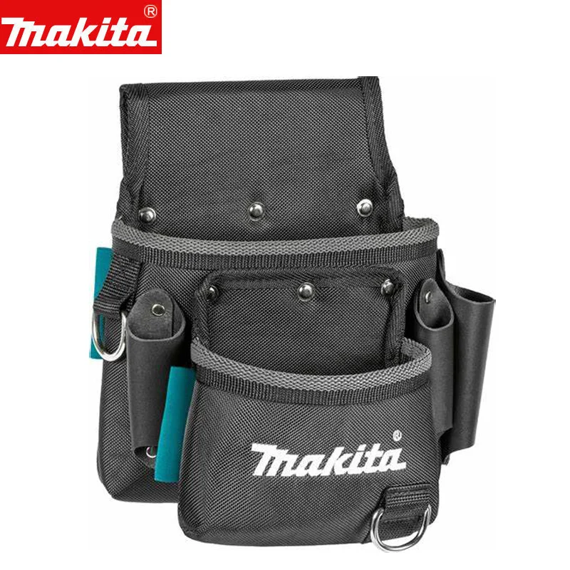 Makita E-15198 Ultimate 2 Pocket Fixing Pouch 2 Large Front Pockets 4 Long Elastic Loop Tool Holders 3L Technology