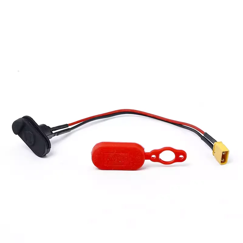 

Electric Scooter Charging Hole Cover with Charging Cable Charging Port Plastic Waterproof Cover For Xiaomi Mijia M365 Scooter
