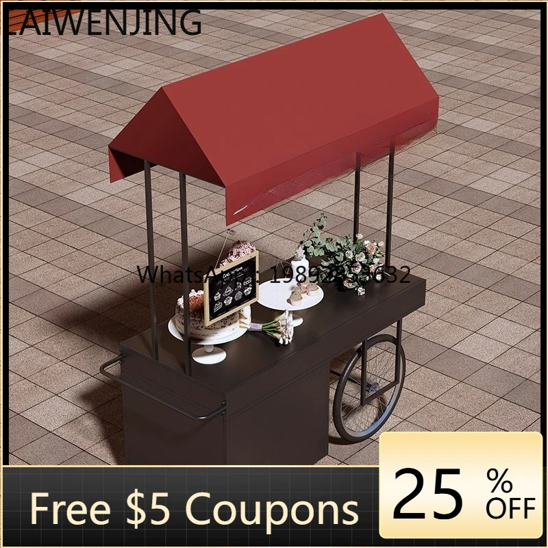 

B1 outdoor stall movable float shopping mall store display truck