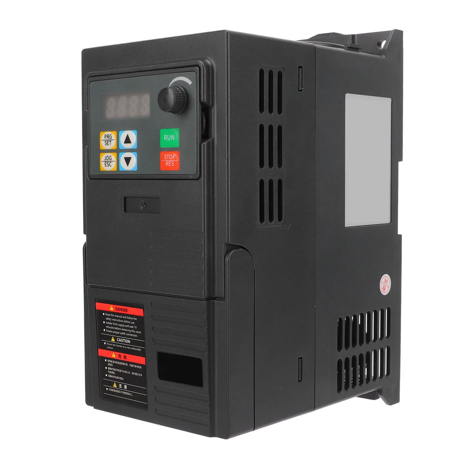 

Frequency Inverter 2.2KW Variable Frequency Inverter Drive 3 Phase 380‑440V Input 3 Phase 0‑440V Output Vector Converter