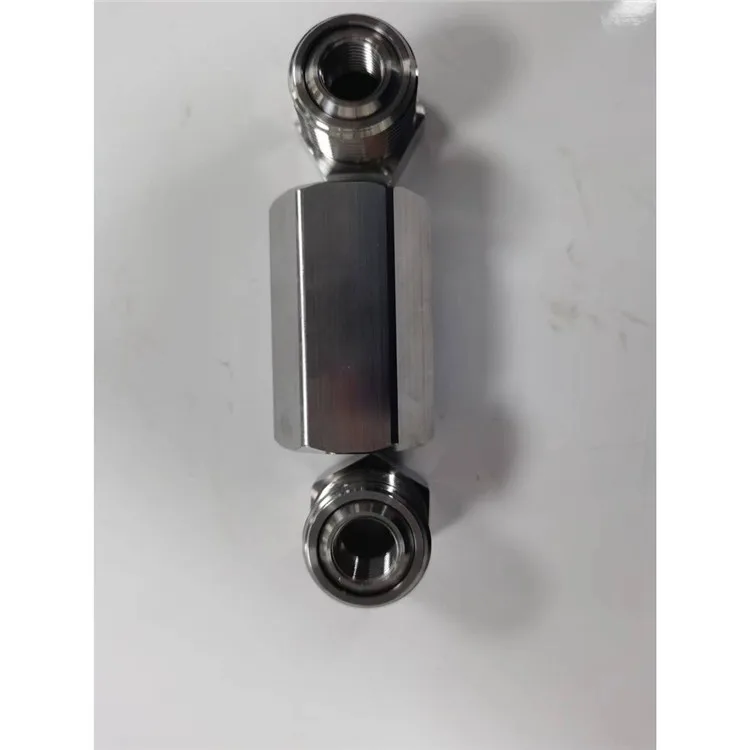 Factory Direct Supply Cleaning Machine Parts Nozzle High Pressure Rigid Lance Holders Straight Coupling