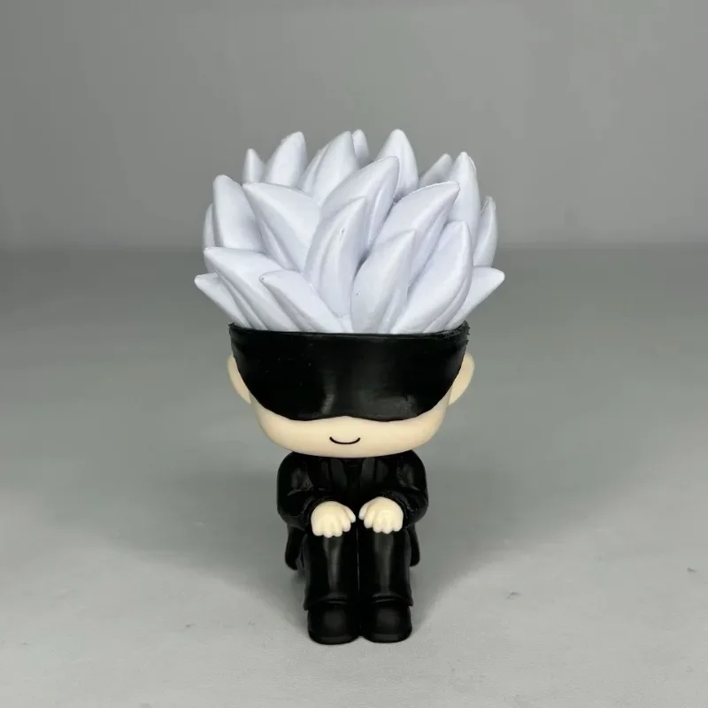 

New Jujutsu Kaisen Figure Q Version Closed Eyes Gojo Satoru/Sitting Torako Model Anime Figure Ornament Wholesale Gifts