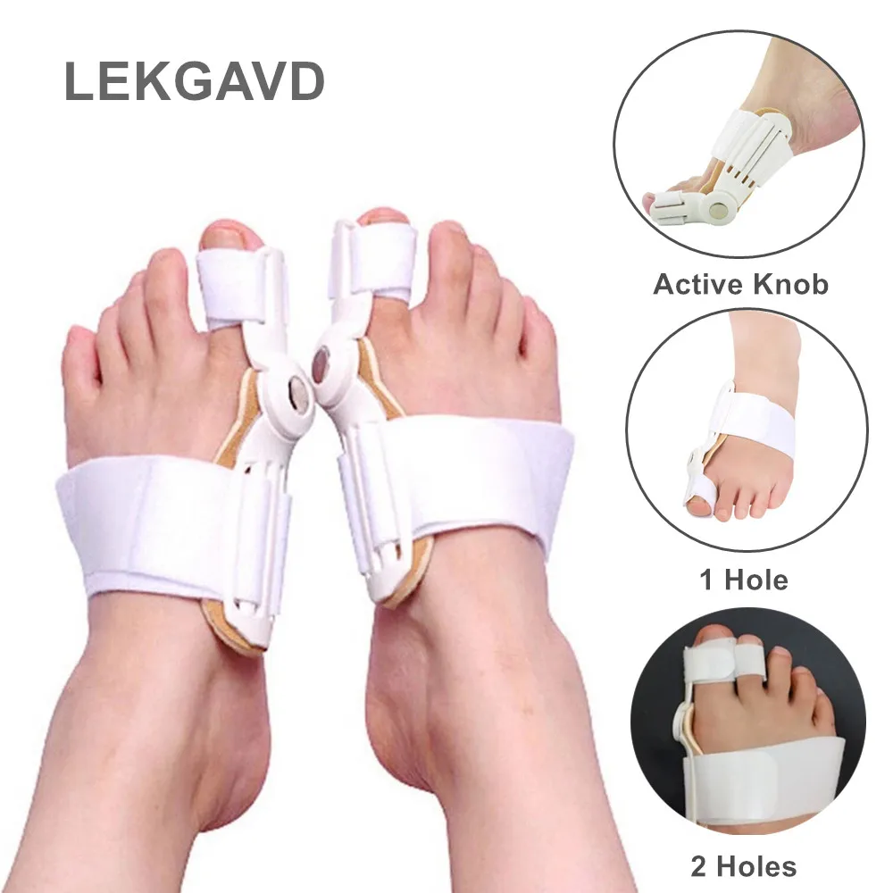 1PC Big Bone Toe Bunion Splint Straightener Corrector Toe Separator Toe Protector Relief Hallux Valgus Both Left Right Feet Used