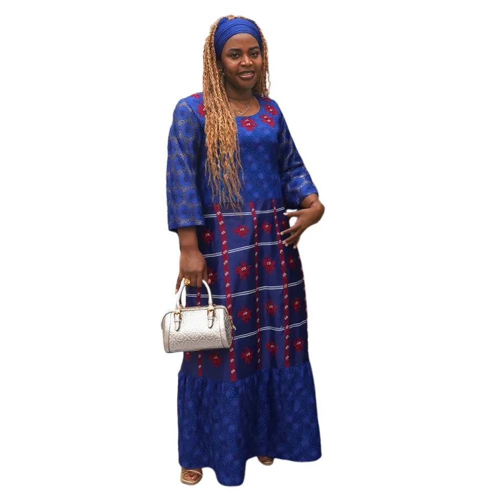 Elegante afrikanische Kleider in Übergröße für Frauen, traditionelle Stickerei, 2025, Hochzeitskleid, Ankara, Spitzenroben, afrikanische Kleidung