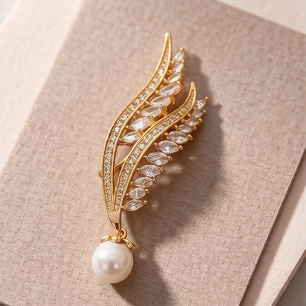 New Suit Lapel Pin, Bag Accessory, Trendy Wedding Guest Brooch, Versatile Badge Brooch, Brooch, Shoe Decoration, French-Style Ornament, Corsage, Women's Suit Pin, Niche Accessory, Couple's Best Match, Badge, Date Accessory, Hidden Button, Shoe Surface Metal Badge