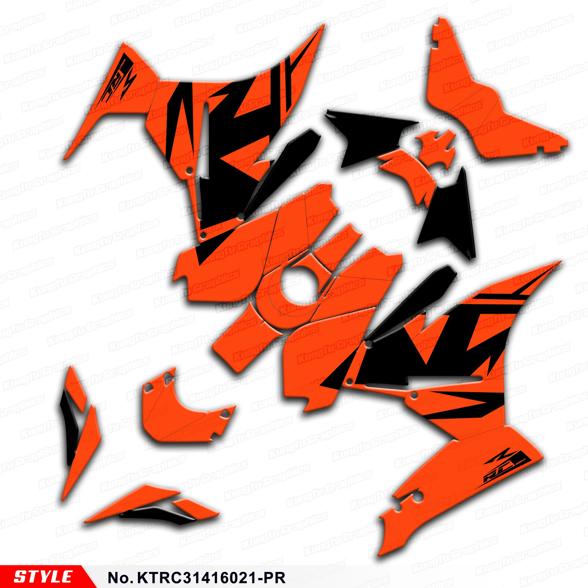 

Графическая наклейка JY Racing для мотоцикла, клей для KTM RC 125 200 RC 125 RC 200 250 390 2014 2015 2016, KTRC31416021-PR