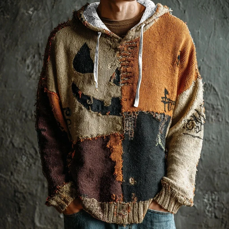 

New women's clothing for autumn and winter 2025: color-blocked tops, casual and personalized hoodies, men's and women's sweaters