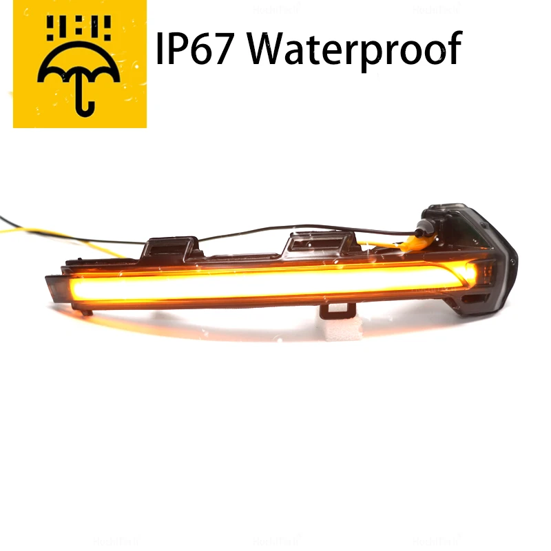 For VW Passat B8 Arteon 2015 2016 2017 2018 2019 Dynamic LED Turn Signal Light Side Mirror Indicator Sequential Blinker