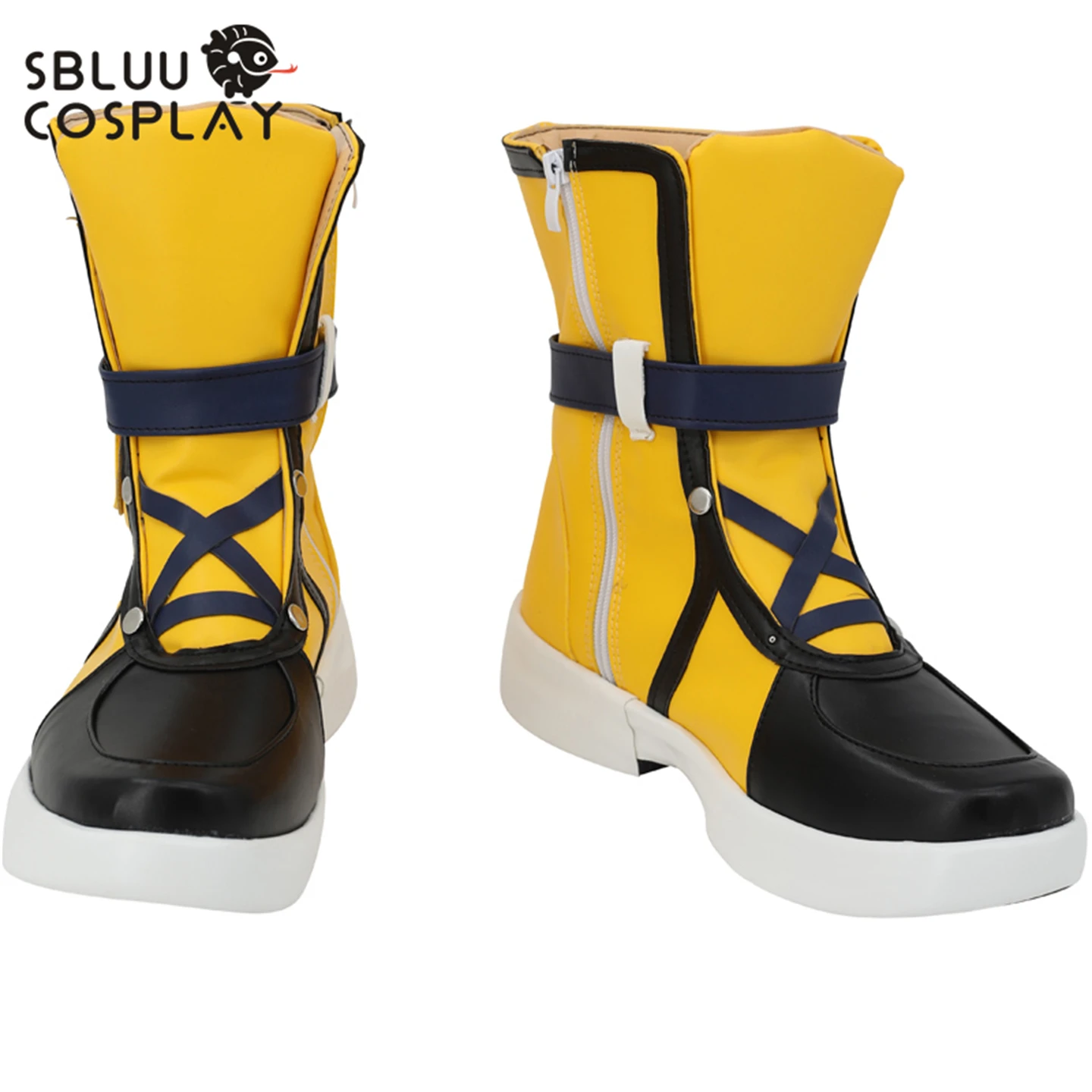 SBluuCosplay Game UMPD Cos Bubble Gum Fellow Cosplay Shoes Halloween Party Custom Made Boots