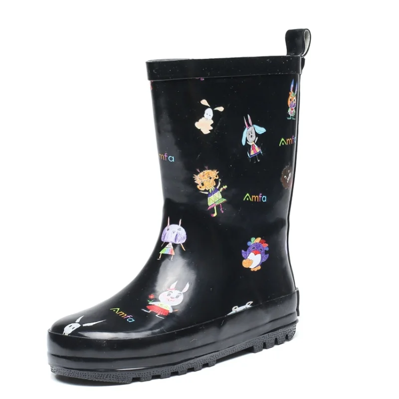 Buty przeciwdeszczowe Graffiti Boy Gumowe buty do wody Buty przeciwdeszczowe dla dzieci Buty przeciwdeszczowe dla dziewczynki Buty przeciwdeszczowe