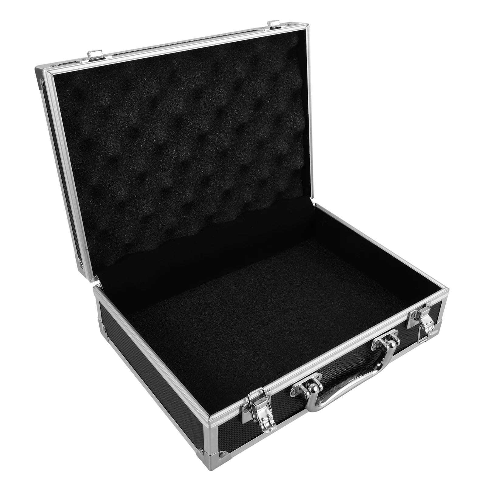 

Aluminum Alloy Toolbox Weather Resistant Portable Tool Storage Box Carrying Case Accessory Organization Suitcase Metal