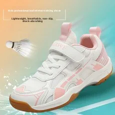 

Badminton shoes with mesh surface for teenagers anti-slip and wear-resistant professional table tennis training shoes kids shoes