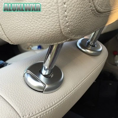 10pcs Car Door Pin Decoration Covers Interior Bolt Circle Trim Sequins Decals for Mercedes-benz C W205 GLC X253 C253 Accessories