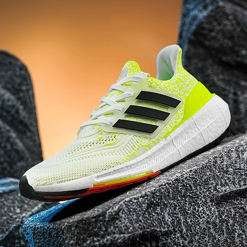 

Новые модные модные удобные кроссовки 39-15 2025Летний дышащий сезон Удобные оранжево-зеленые