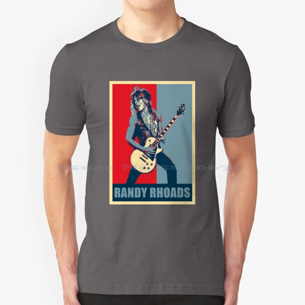 Gitarzysta Randy Rhoads, mam nadzieję, T-Shirt 100% bawełniana koszulka, Heavy Metal cichym Ozzy Osbourne gitarzysta Rr Randy Rhoads