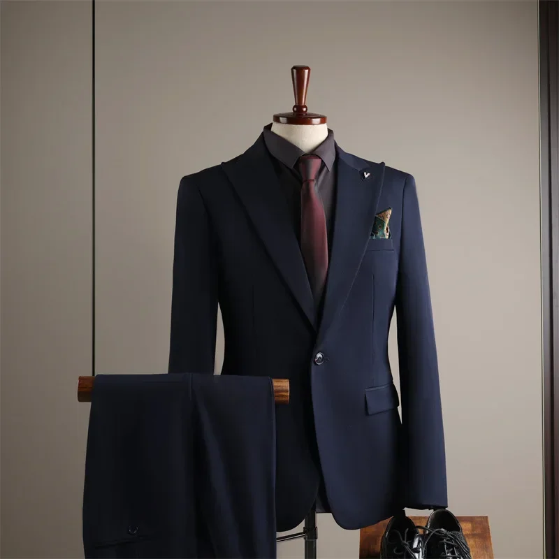 

(116) Customized New Style Men’s Groomsmen Wedding Business Suit