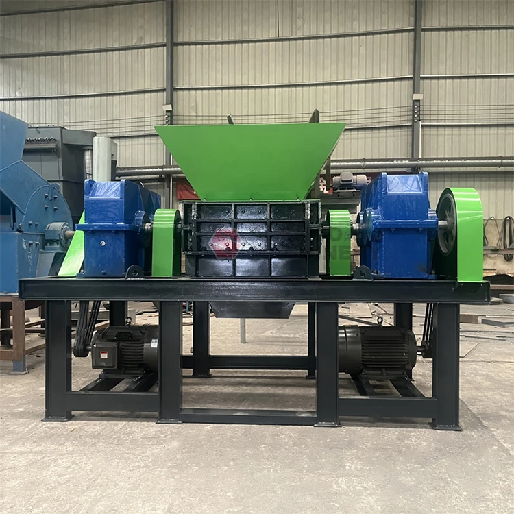 Customized Complete Rubber Tire Recycling Machines Tire Crusher Rubber Sheets Shredder Machine For Car Tires