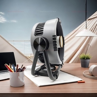 Upgraded 6-in-1 camping fan 20000mAh rechargeable portable fan with 4-speed air circulator LED light for outdoor activities