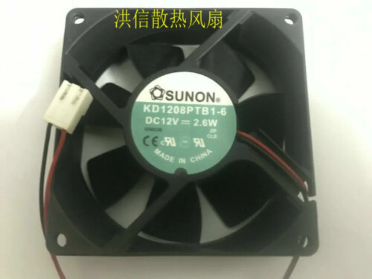 

1pcs for SUNON KD1208PTB1-6 8025 DC12V 2.6W 80*25MM 8CM Cooling Fan 2pin