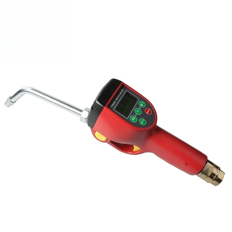 Pressure High Accuracy Pneumatic Lubrication Pump Preset Electronic Metering #3300 Preset oil Gun