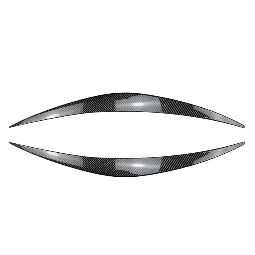 تنطبق على هيونداي I30 I30N MK3 2017-2019 السيارات ألياف الكربون العلوي الحاجب سيارة ملصق الملحقات الخارجية