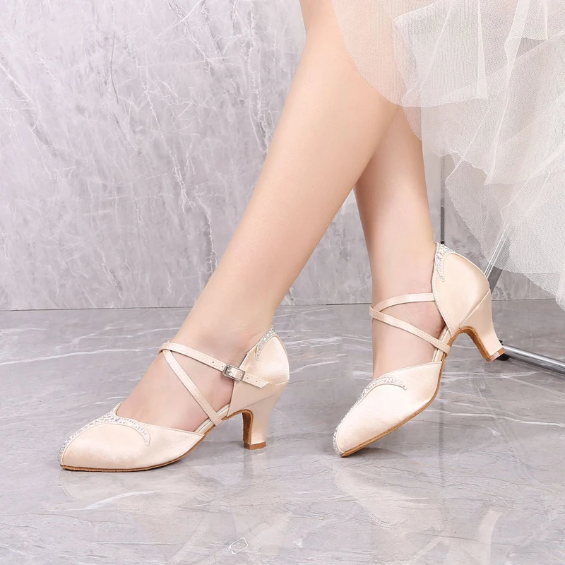 Loogtshon, хит продаж, обувь для латинских танцев с леопардовым принтом для женщин и взрослых, тонкие танцевальные туфли на высоком каблуке