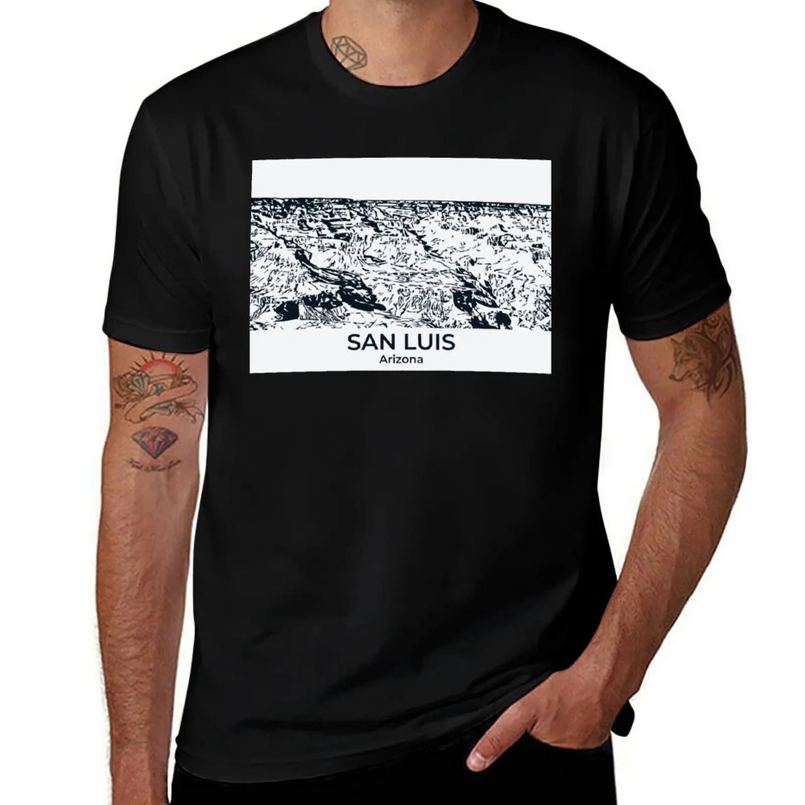 

San Luis - Arizona T-Shirt cute tops valentines boutique clothes funny gifts vintage t shirt men