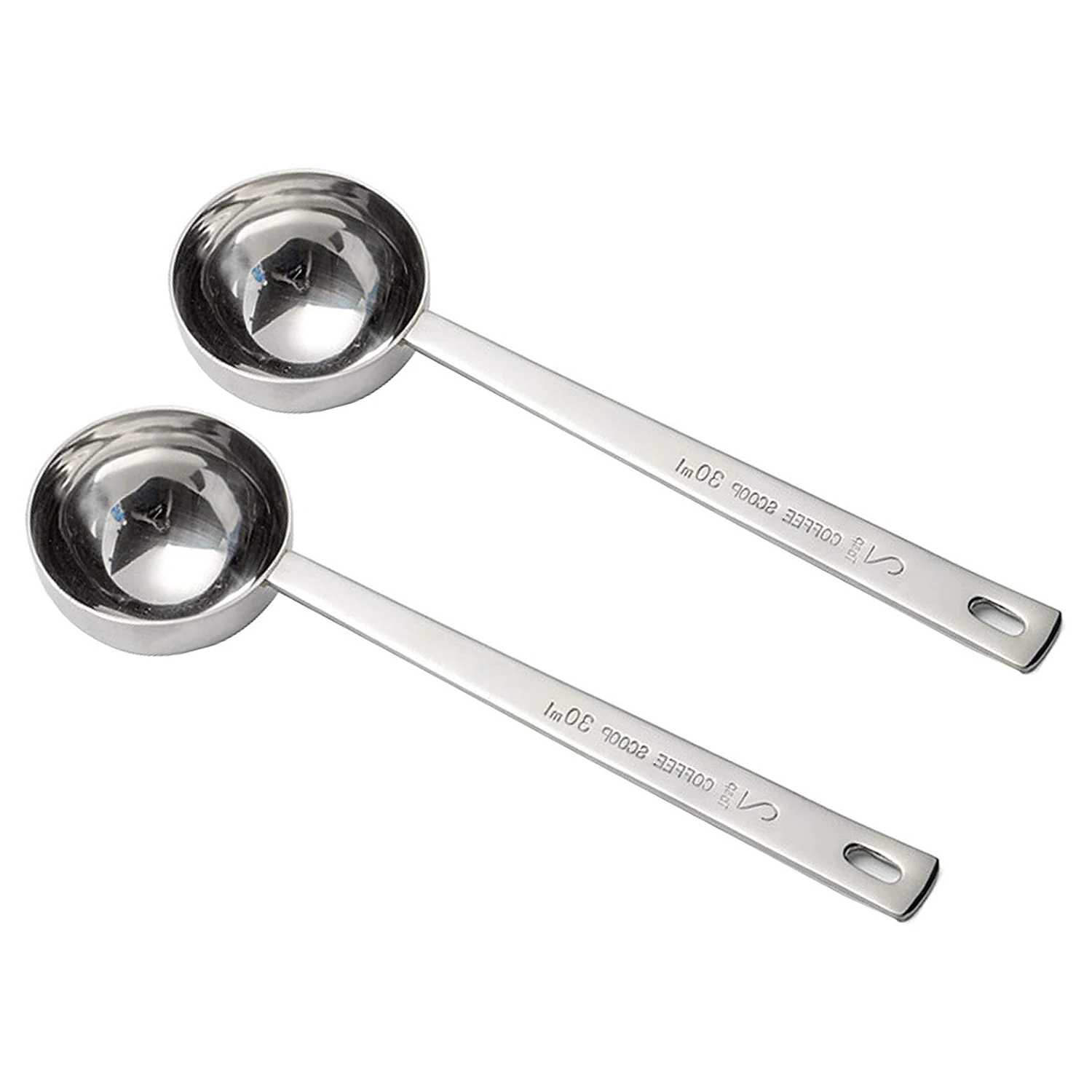 Stainless Steel Coffee Scoop 2 Tablespoon Measuring Spoon Coffee Scoop 30Ml Metal Long Handled Spoons Coffee Measuring Spoons