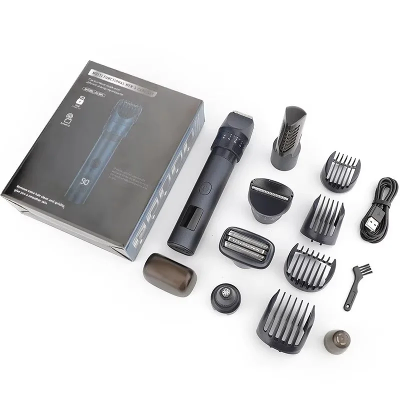 Mijia Waterproof IPX6 Body Beard Hair Trimmer for Men 5 IN 1 Rechargeable Cordless Electric Razor Hair Clipper Shaver