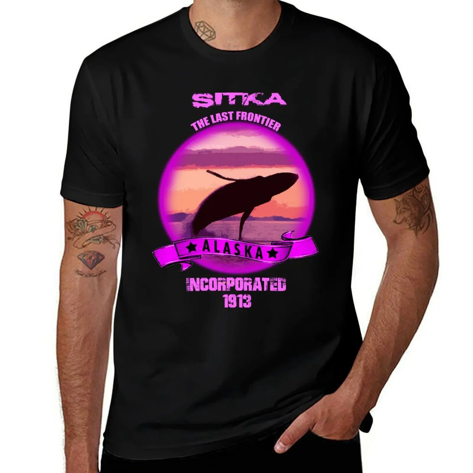 

Sitka Alaska T-Shirt essential t shirt man t shirt custom t-shirts boys animal print mens t shirt